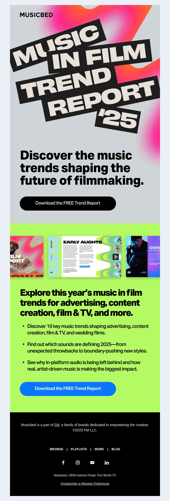 TREND REPORT | Music in Film: trends that will define 2025