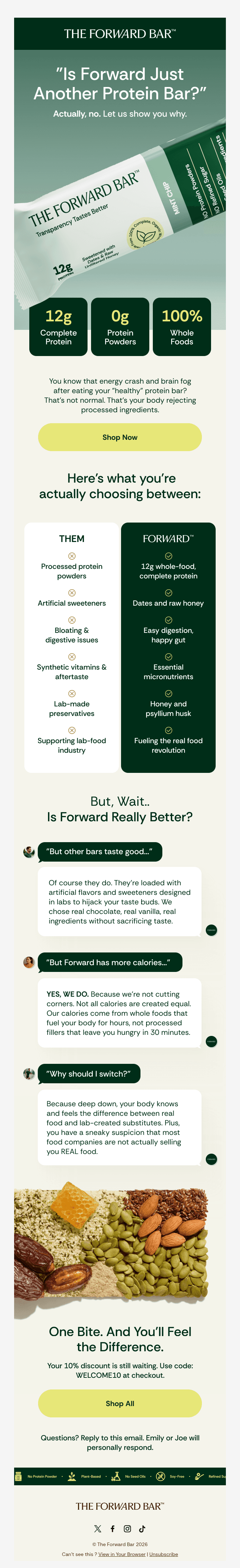 The Truth About Your "Healthy" Protein Bar