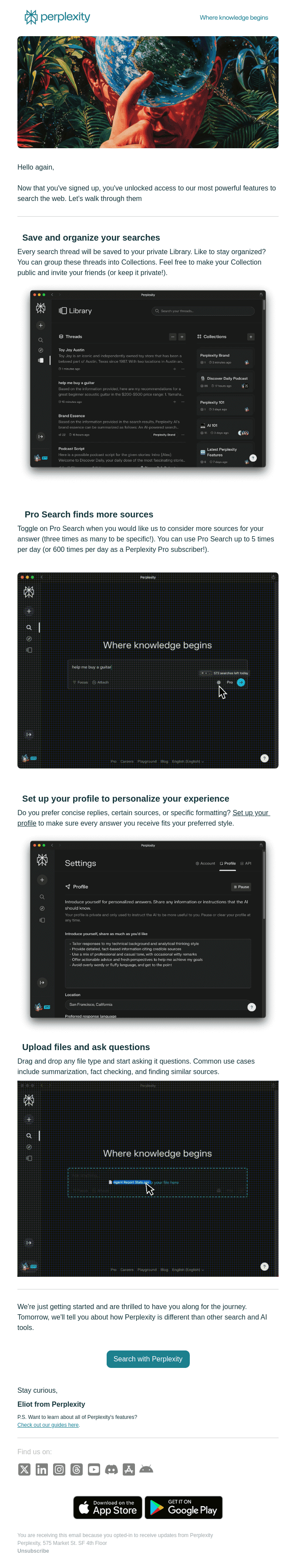 Try out your new features (2 of 7)