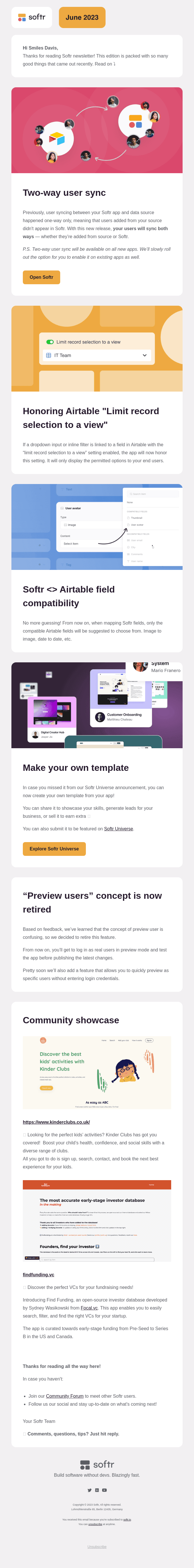 Two-way user sync + Airtable compatibility improvements