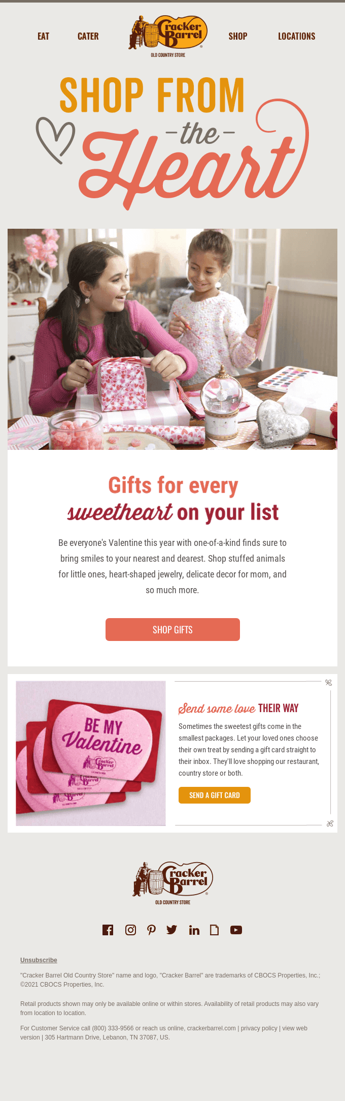 Valentine’s Day is almost here!