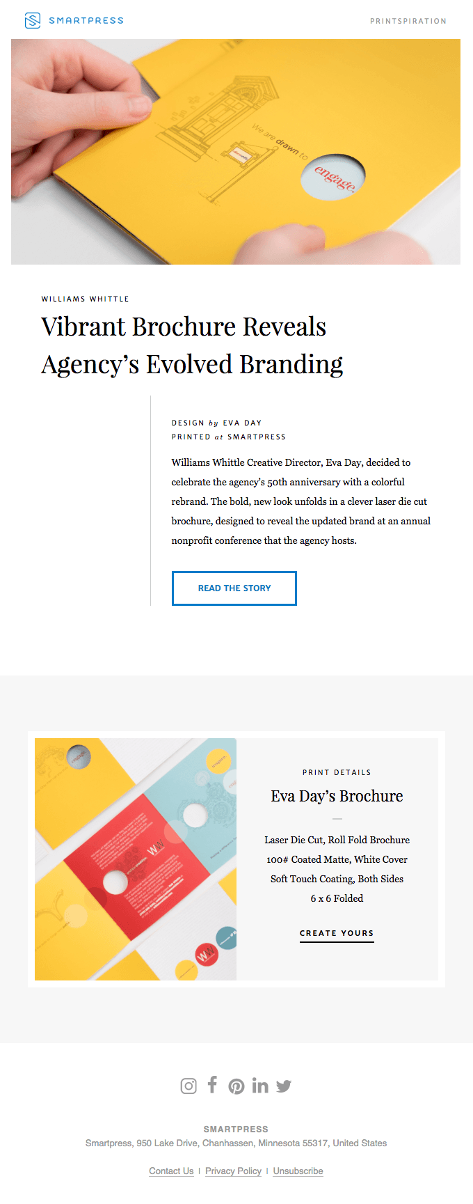 Vibrant Brochure Reveals Agency’s Evolved Branding