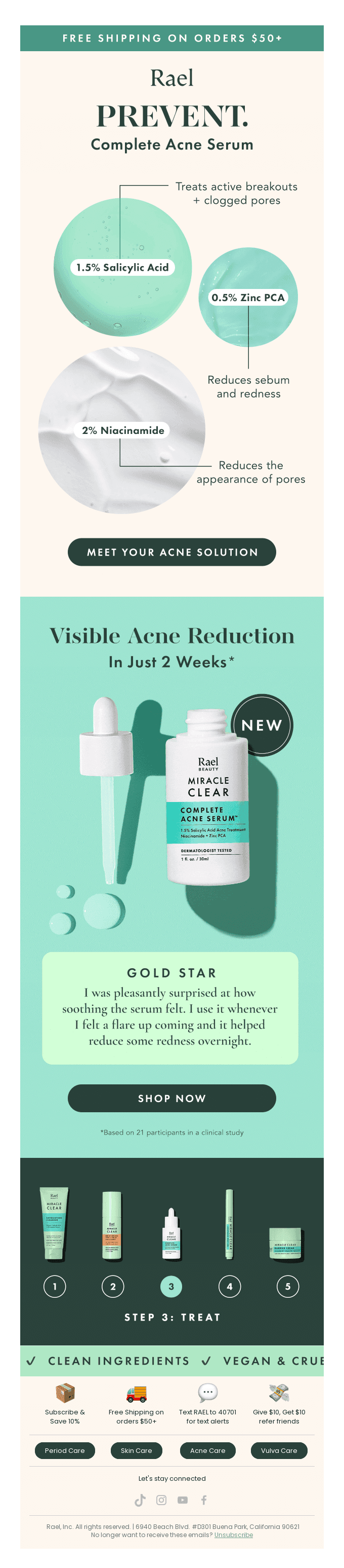 Visibly Clearer Skin In 2 Weeks ⚡️