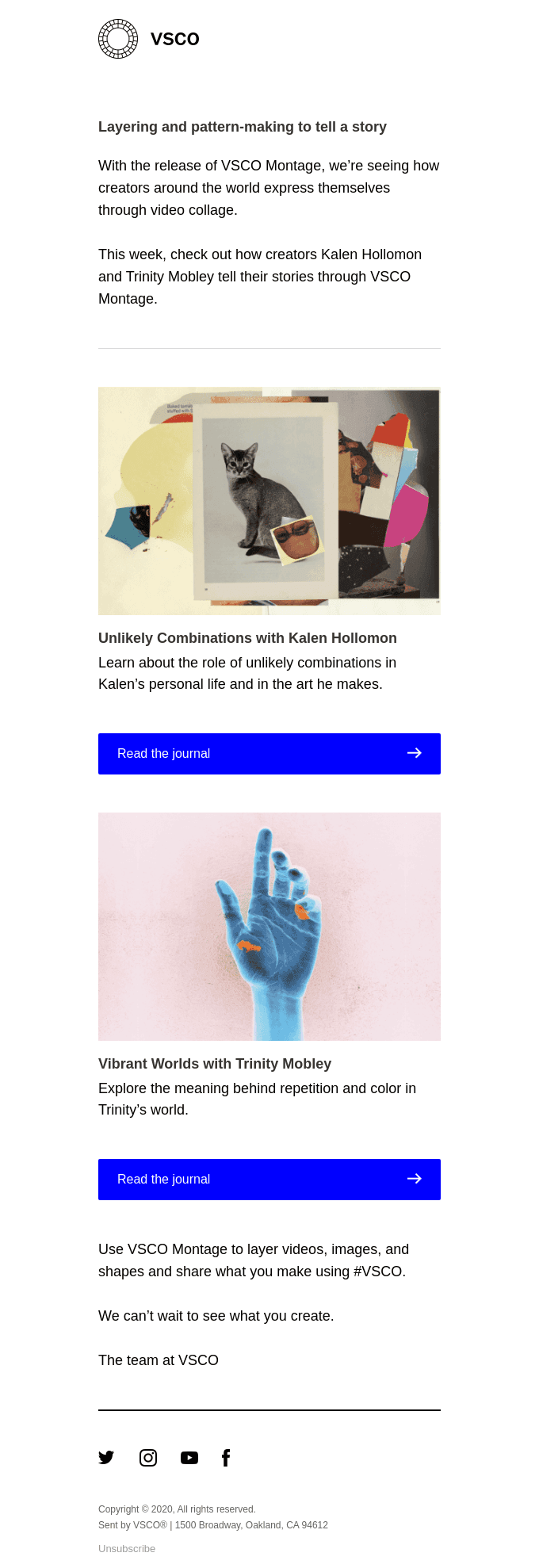 VSCO Montage — What people are making