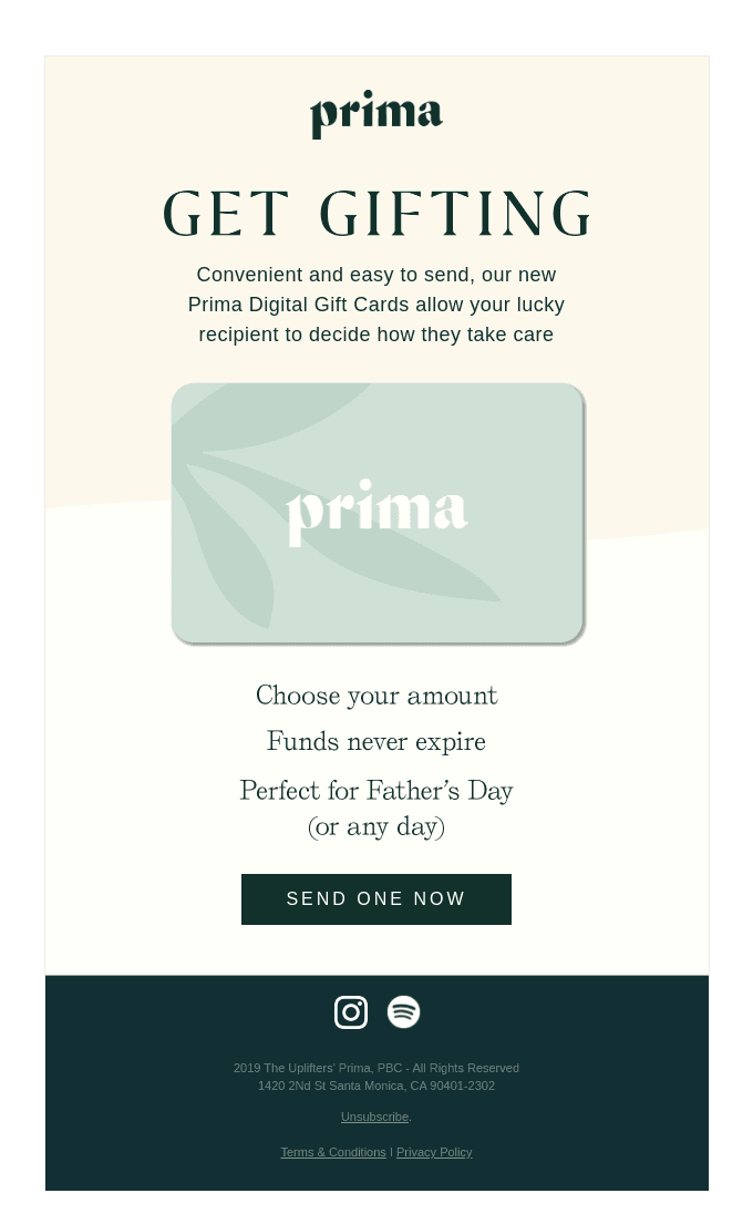 Waited to get his Father’s Day Gift?