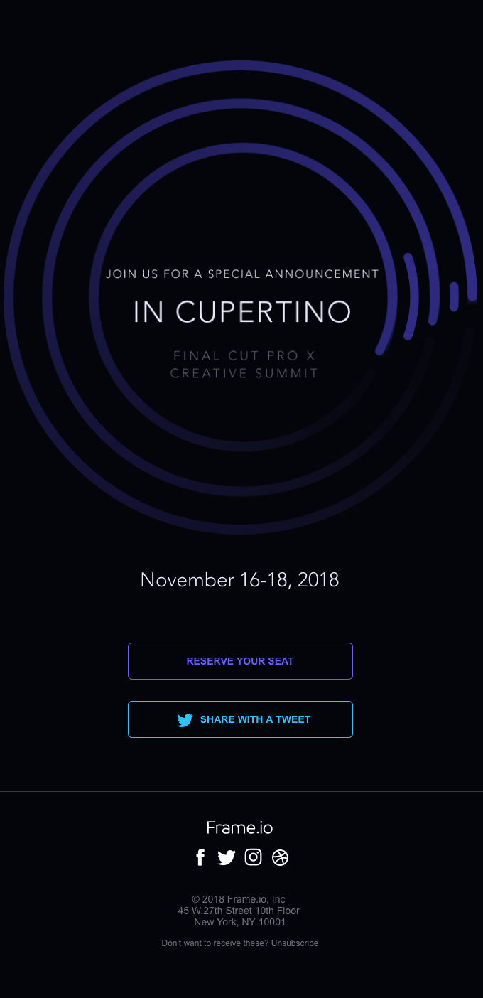 We’ve been building something new. Join us for the announcement.