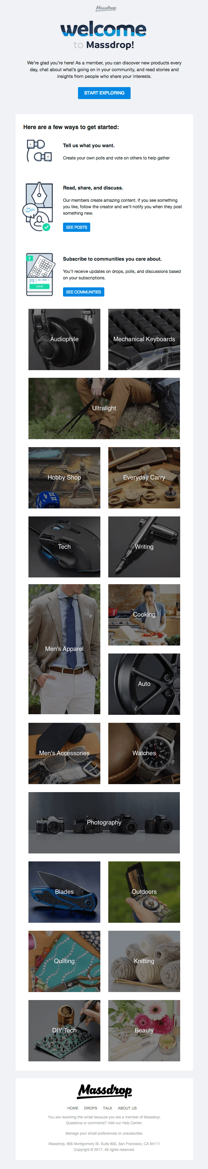 Welcome – here’s how to get started…