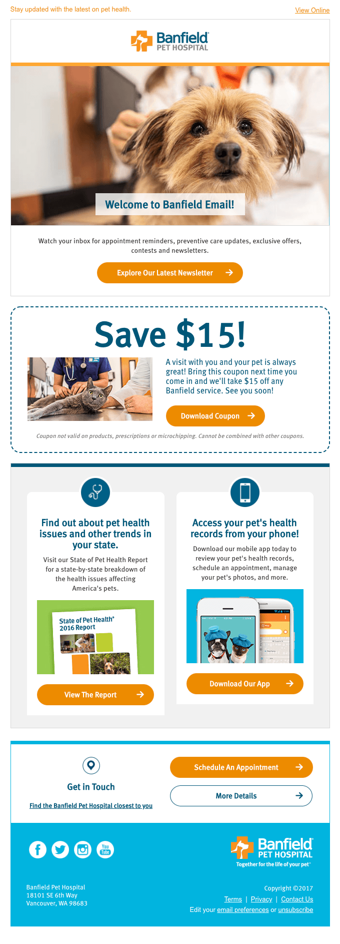 Welcome to Banfield: your pet’s health care resource!