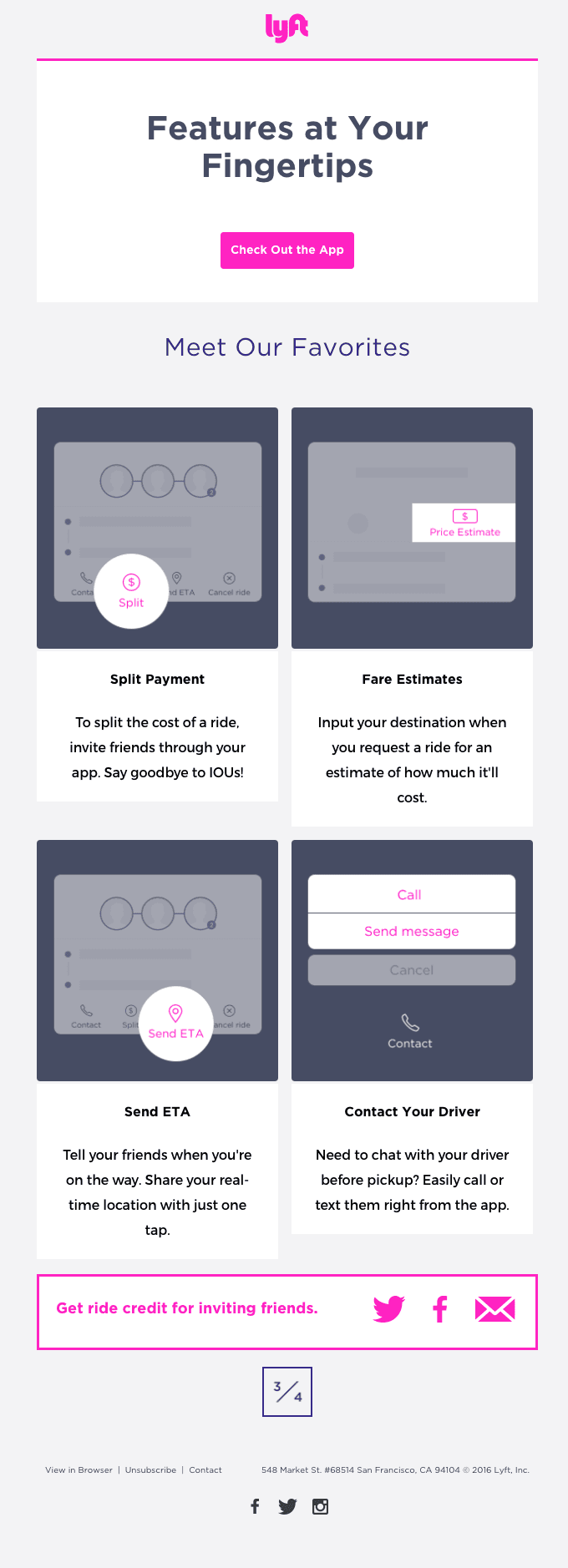 Welcome to Lyft. Let’s hit the road!