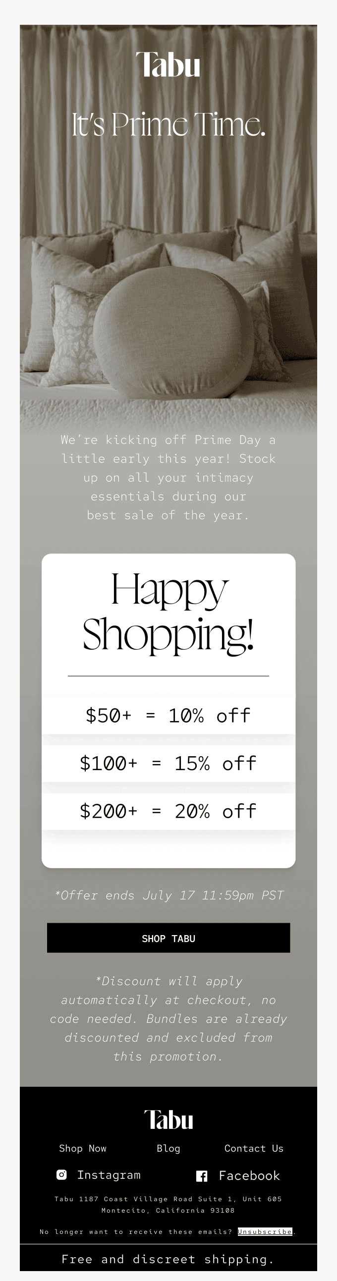 We're starting Prime Day a little early – Save up to 20%!
