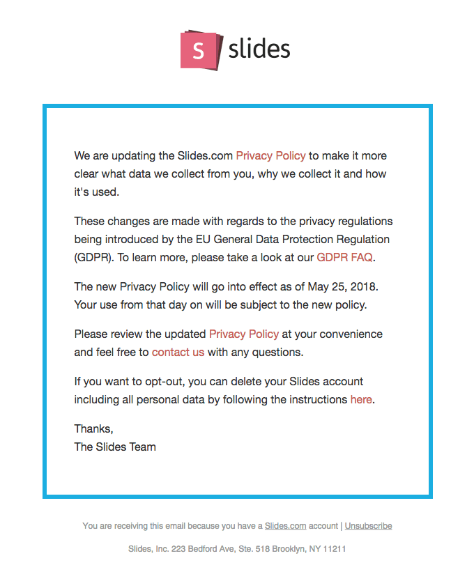 We’re updating our Privacy Policy