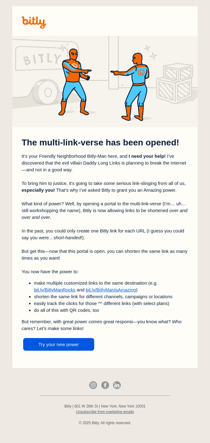 We've opened a portal to the multi-link-verse.