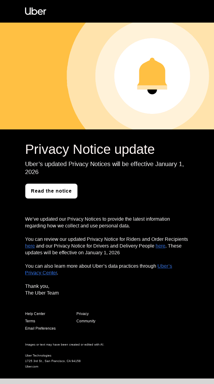 We’ve updated our Privacy Notices