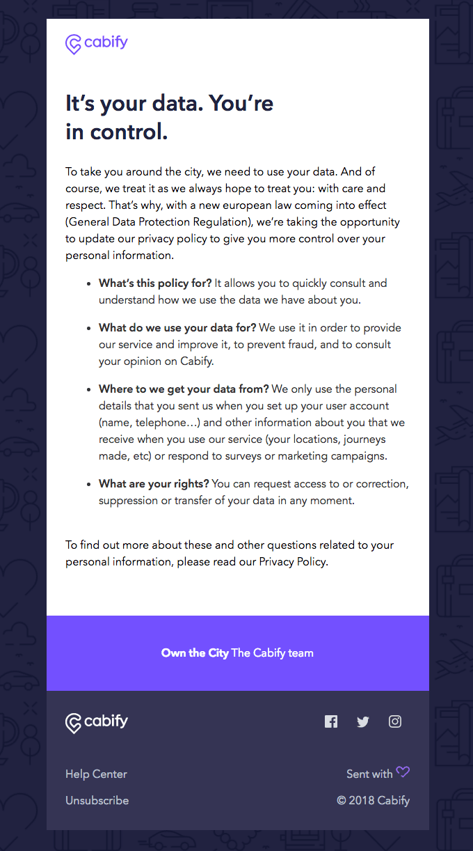 We’ve updated our privacy policy (yes, us too).