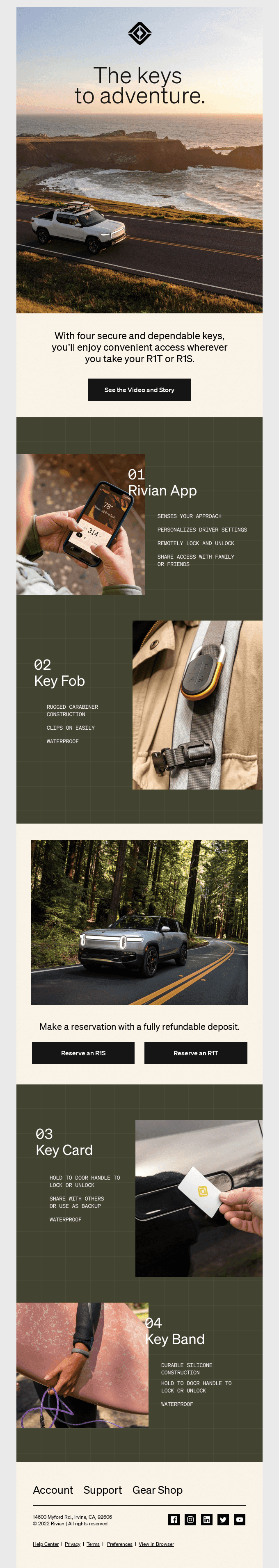 What are your keys to adventure?