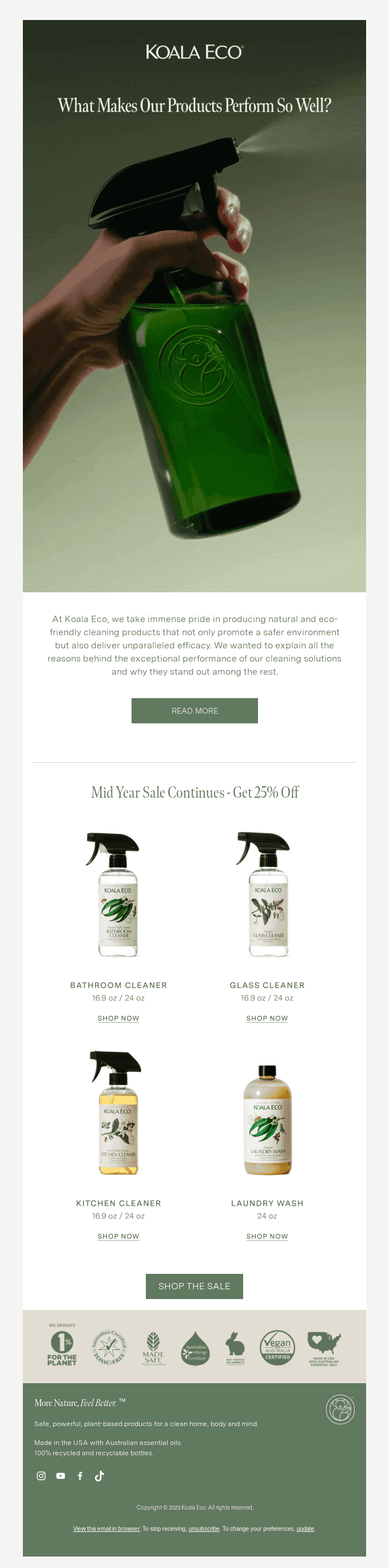 What makes our products perform so well?