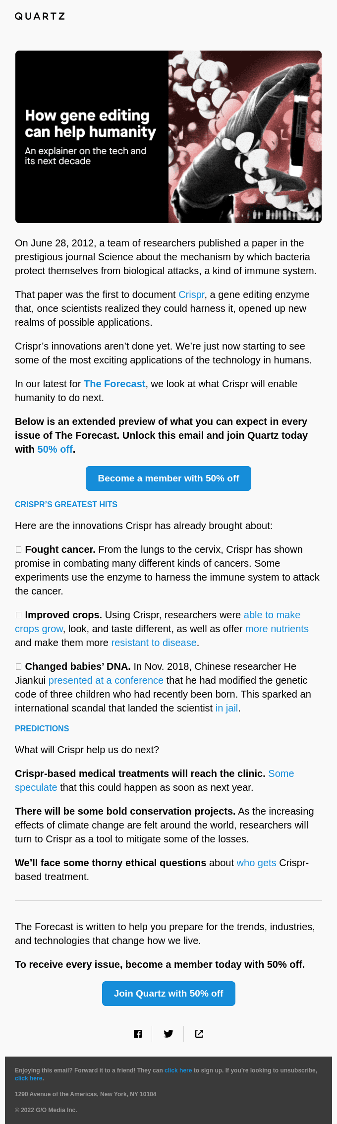 What the next decade holds for gene editing
