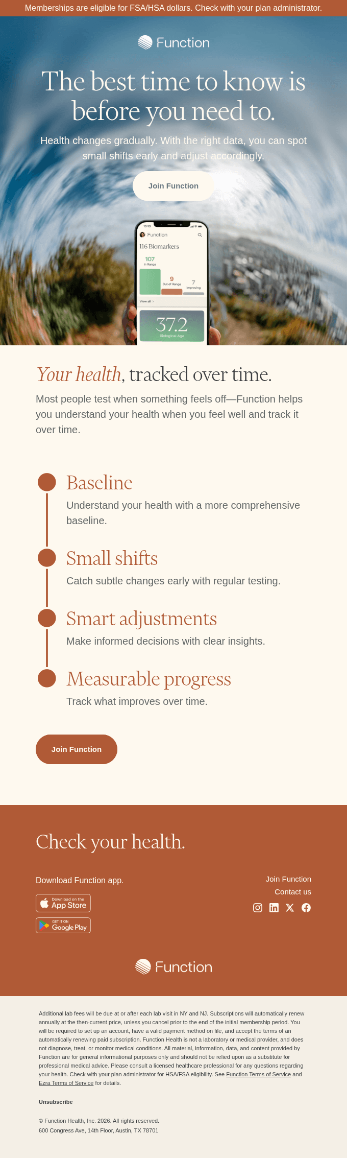 What you can measure, you can improve.
