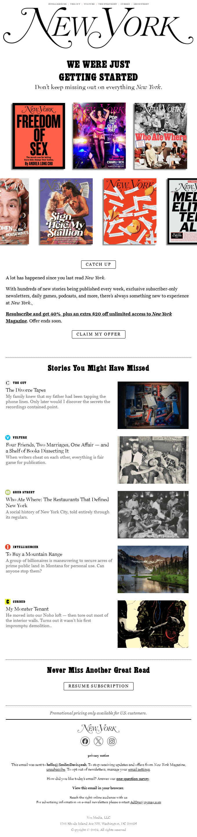 What You Missed at New York Magazine