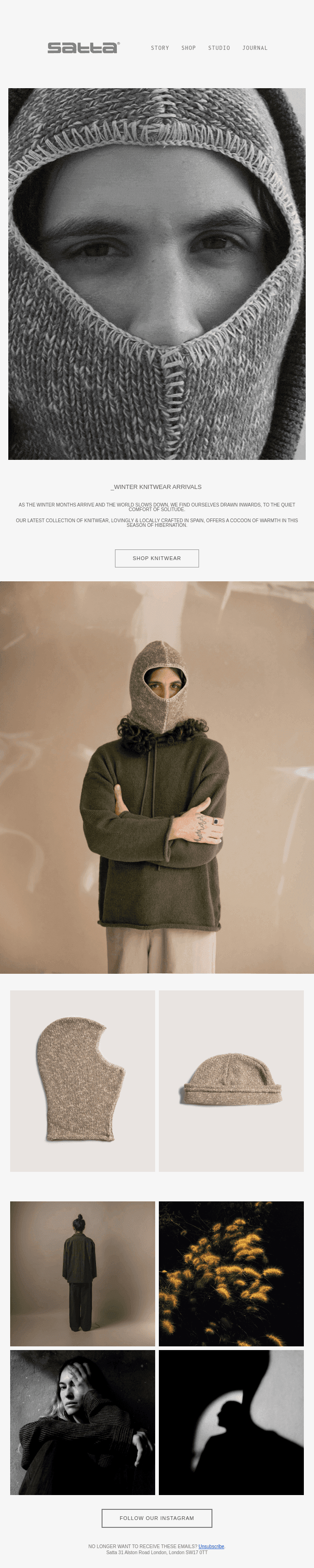 Winter Knitwear: The Comfort of Solitude