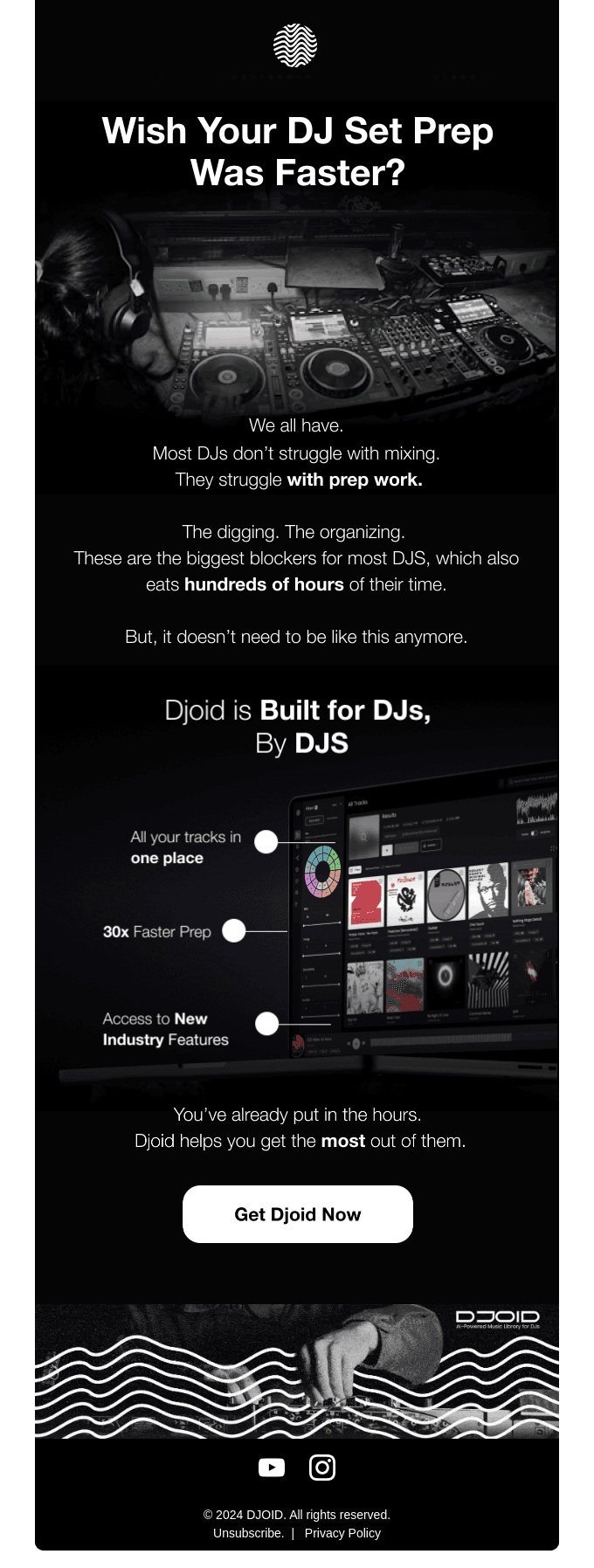 Wish your DJ set prep was faster?