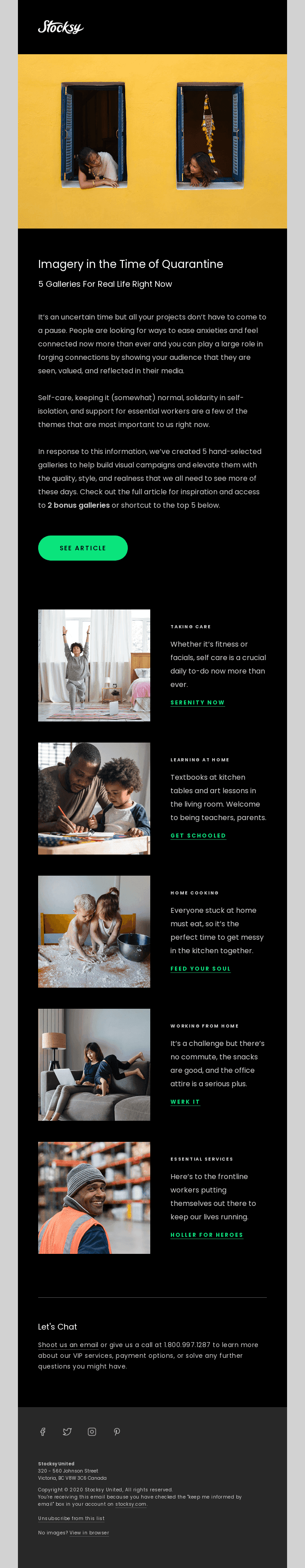 Within these walls: What’s the new norm in imagery?