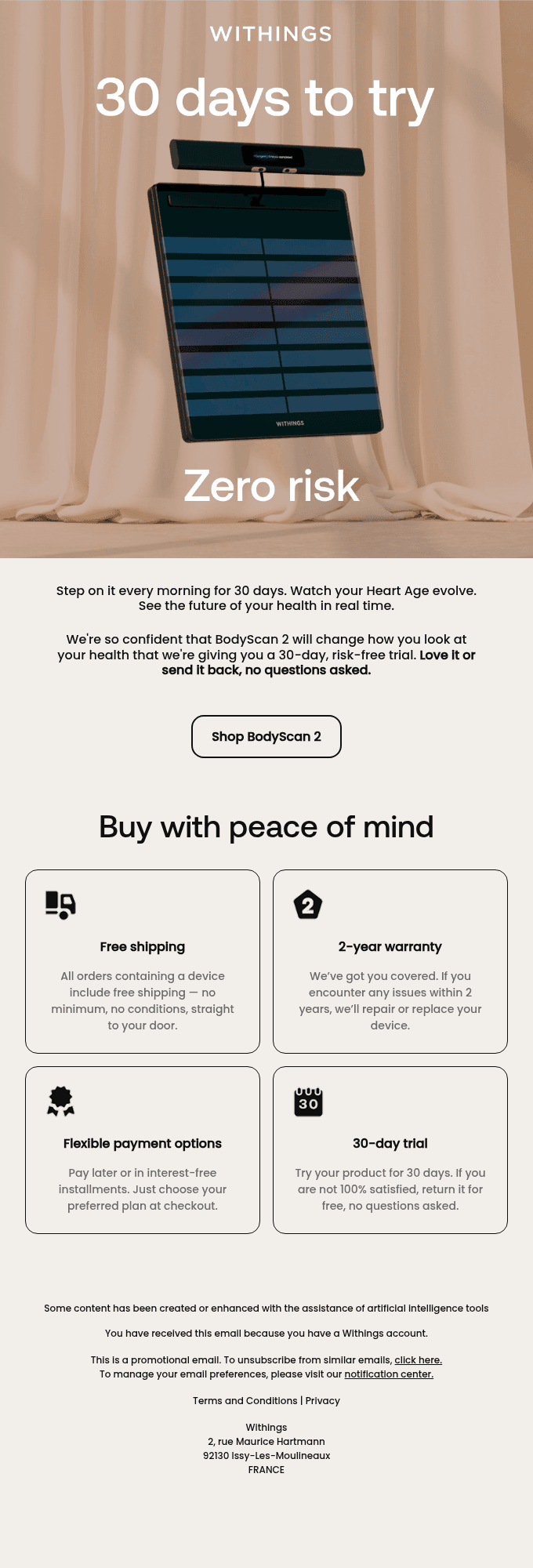 What would 30 days with BodyScan 2 show you?