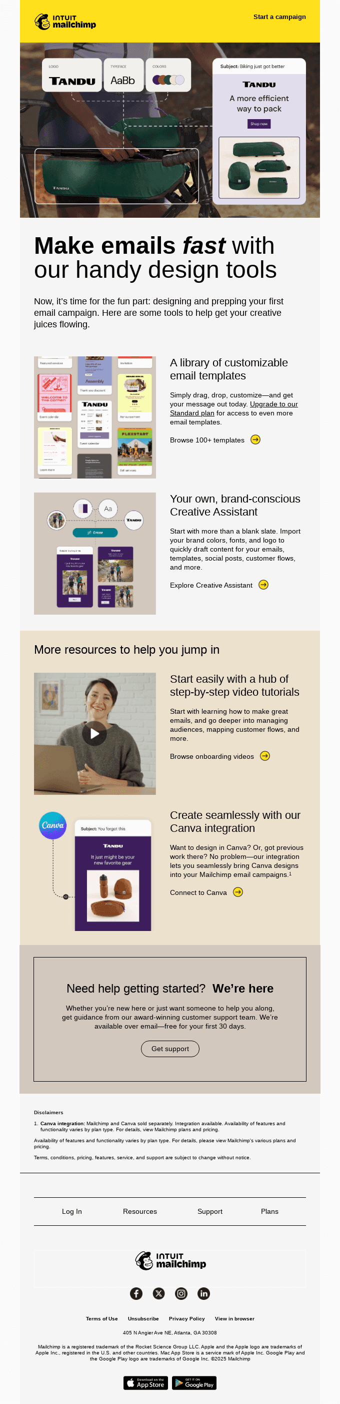 Wondering where to start with designing emails? We got you