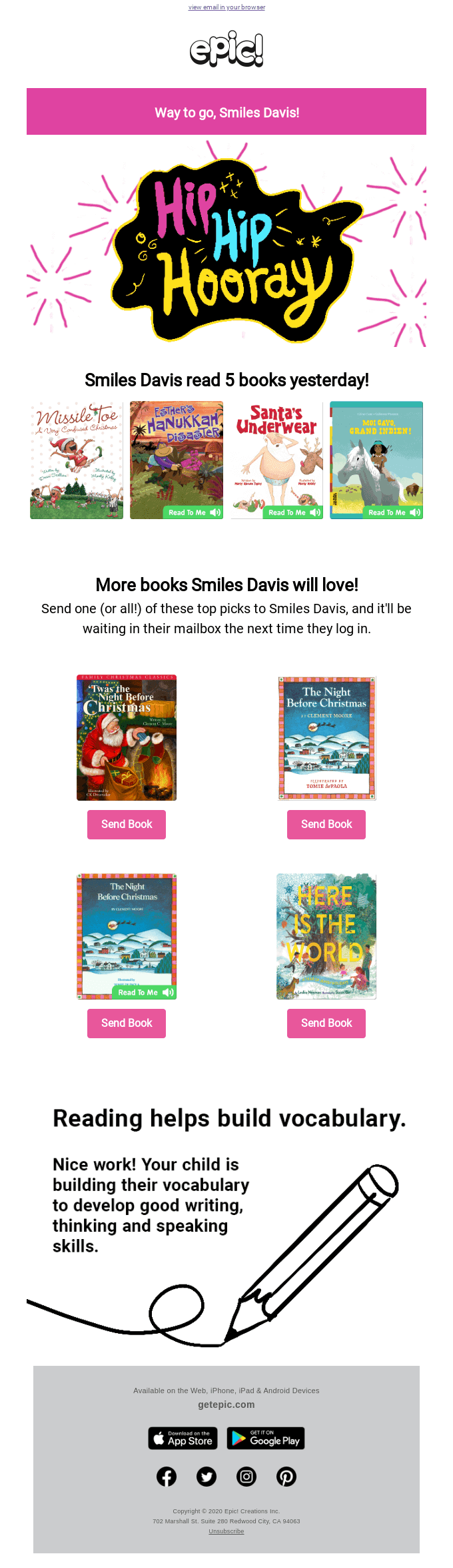 Woohoo! Give Smiles Davis a High Five ✋!