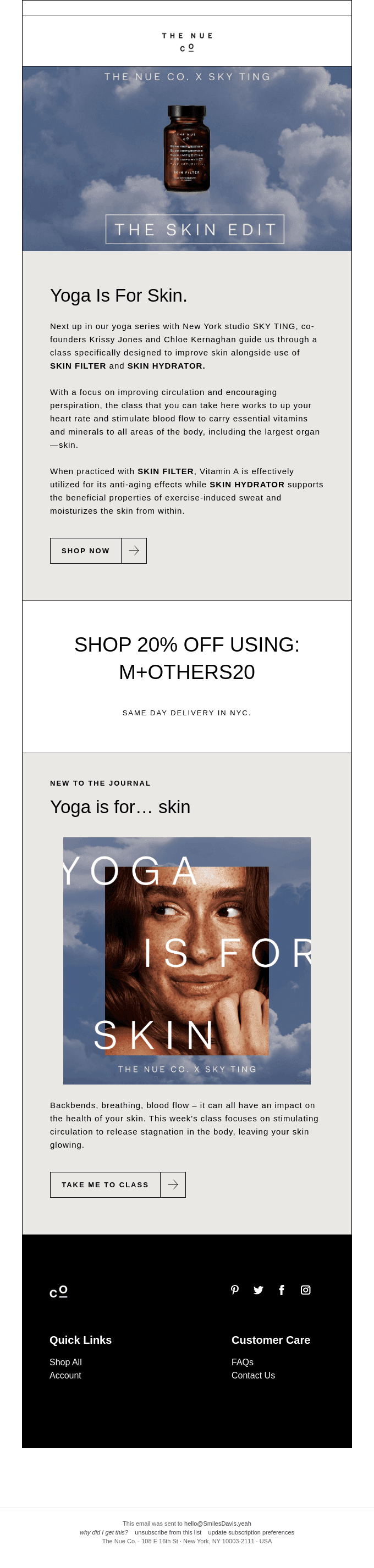 Yoga your way to a healthy glow