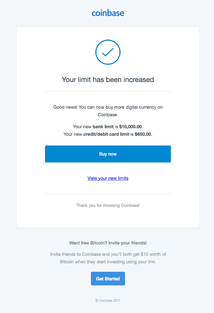 You can now buy more digital currency with Coinbase