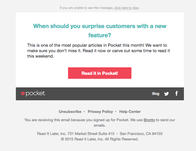 You saved one of the most popular articles in Pocket this month!