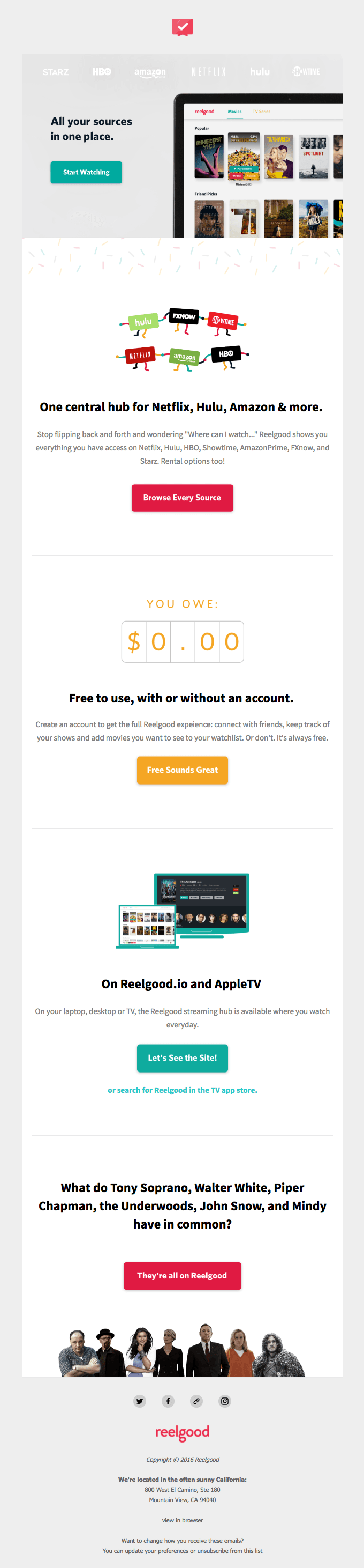 Your Beta Invite: Reelgood’s Streaming Hub is Here.