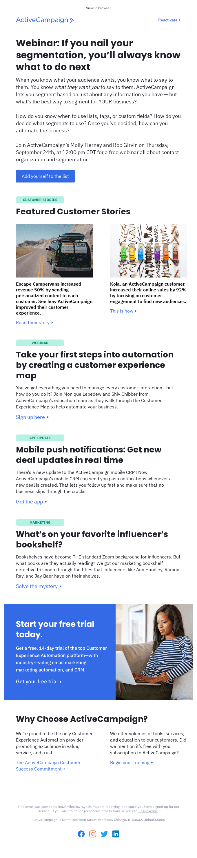 Your customers want you to say...what exactly?