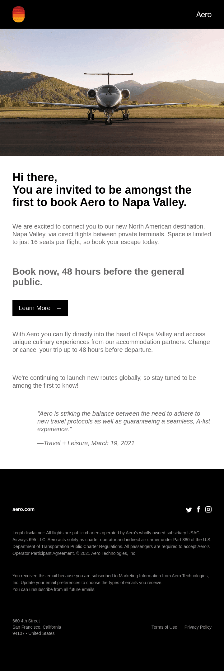 Your early-access invitation to Napa Valley is here