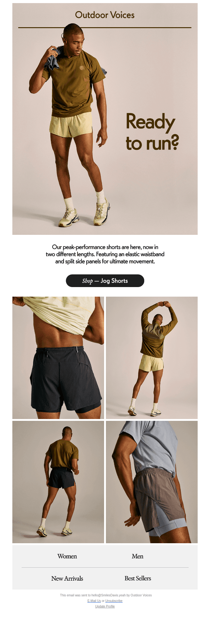 Your favorite jog shorts are here.