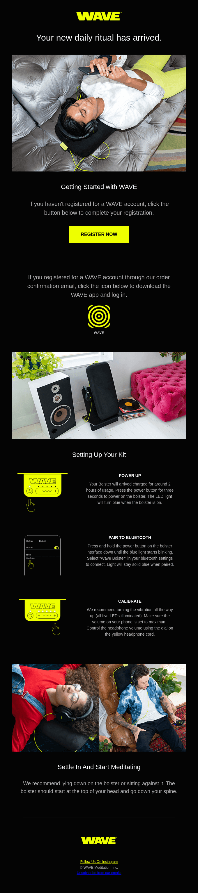 Your Journey With WAVE Starts Now