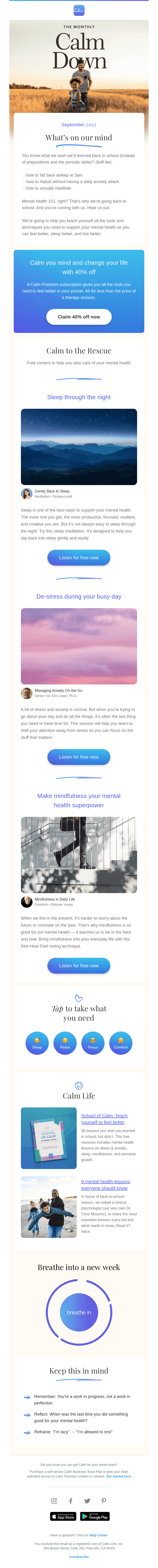 💙 Your mental health assignment is overdue