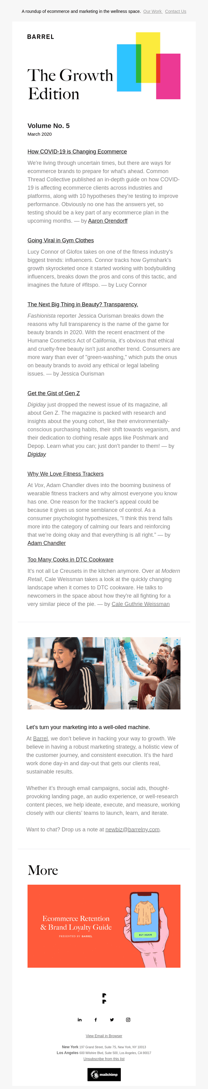 Your monthly ecommerce reading list is here ✌