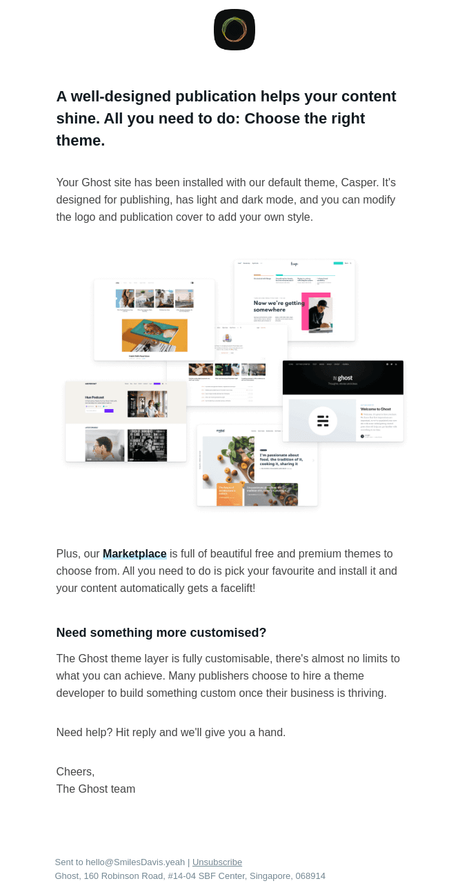 Your perfect site is within reach 💅