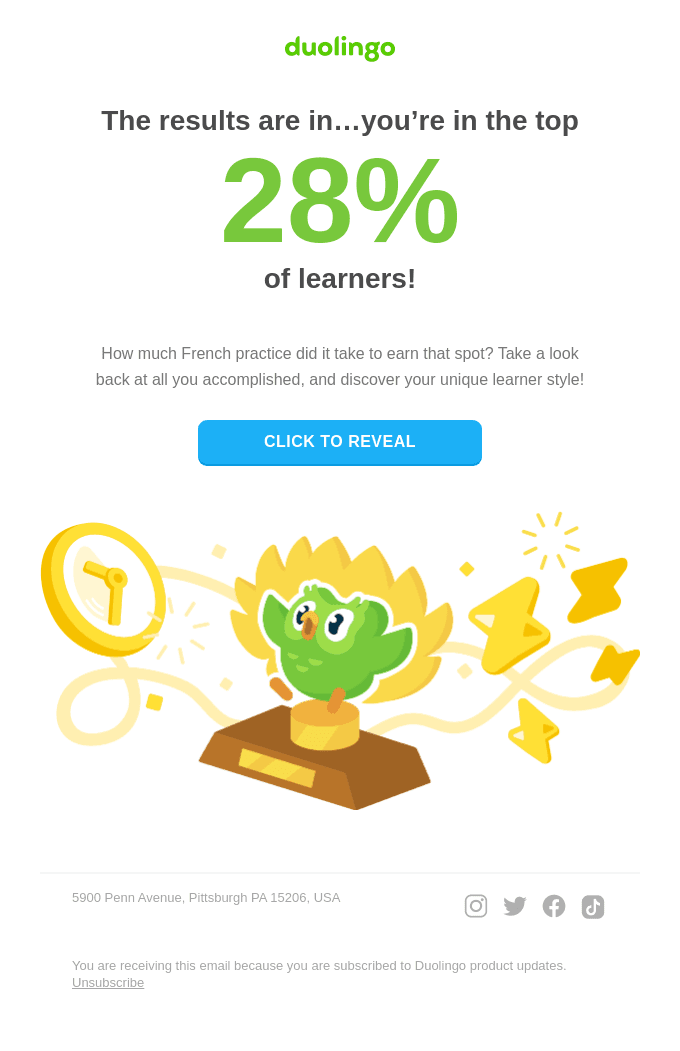 🎉 Your year in French: See your stats