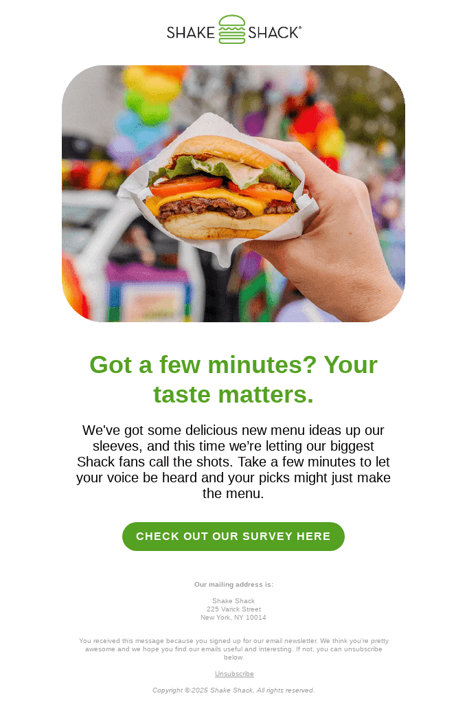You’ve got great taste. And now we need your help