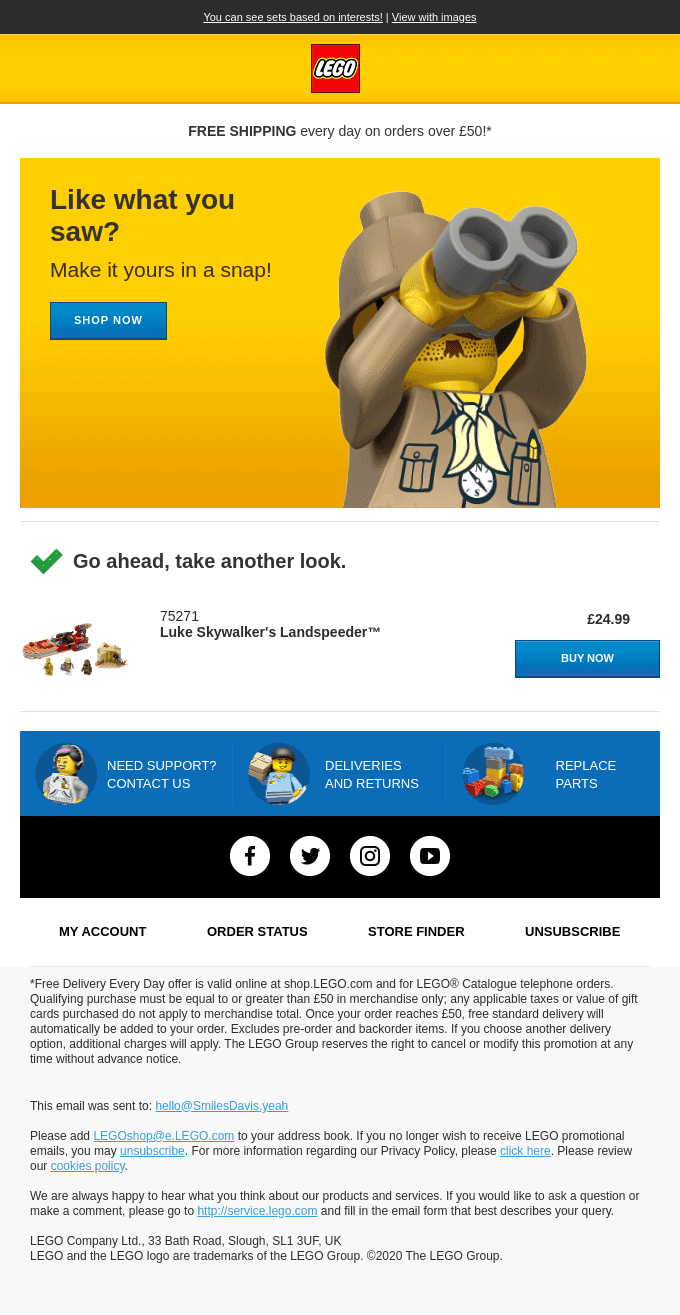 You've looked at some great LEGO® sets!