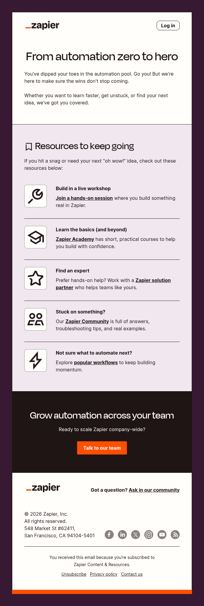 Stuck? Or need automation ideas?